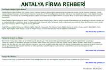 Tablet Screenshot of antalyafirma.com